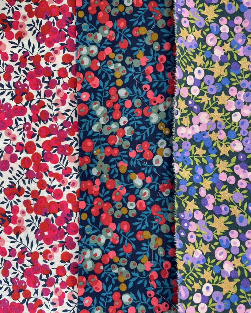 Liberty Tana Lawn - 'Wiltshire Christmas' Pack - 3 pieces
