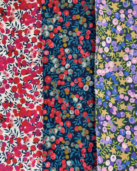 Liberty Tana Lawn - 'Wiltshire Christmas' Pack - 3 pieces
