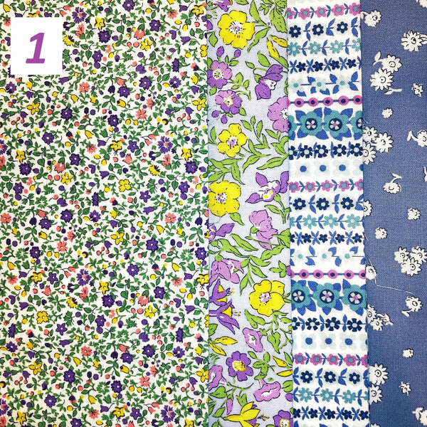 Liberty Lasenby Quilting Cotton - Everlasting - 4 Piece Packs