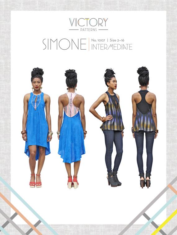 Victory Patterns - Simone Dress and Tank Top
