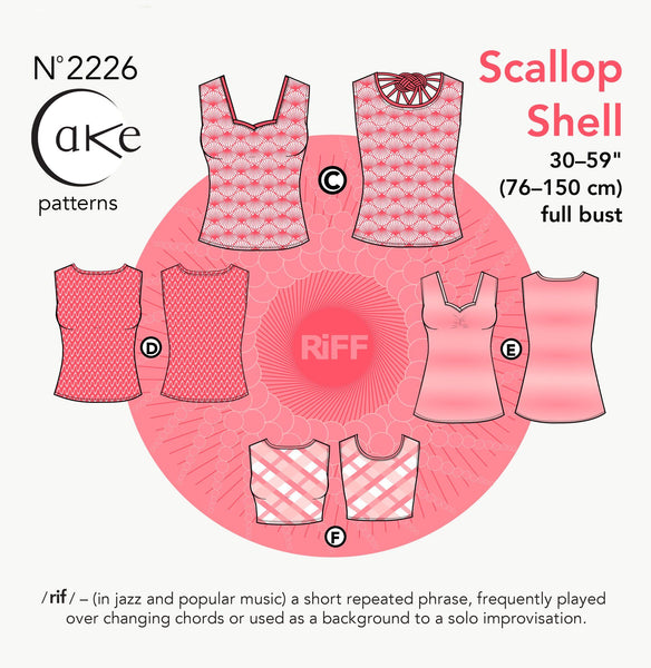 Cake 2226 - Scallop Shell