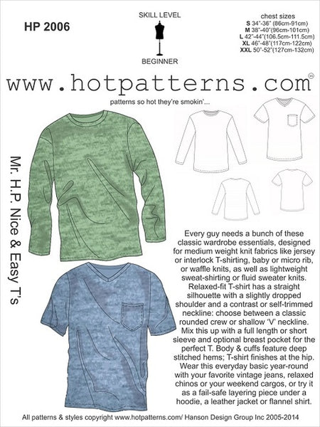 Hot Patterns 2006 - Mr H.P. Nice & Easy T's