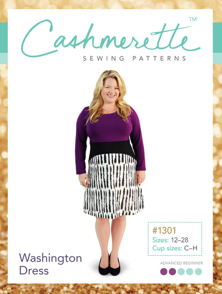 The Cashmerette Ellis Skirt: a curvy & plus size skirt sewing pattern