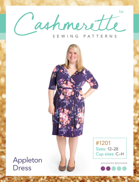 Cashmerette Appleton Dress - UK Sizes 16 - 32