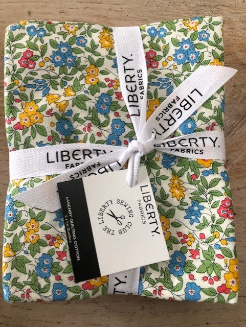 Liberty Fabrics - MidSummer Flower Show - 5 x Fat Quarter Pack (Greens)