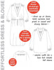Hot Patterns 1248 - Classix Nouveau Effortless Dress & Blouse