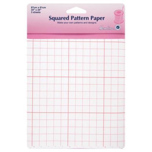 Squared Pattern Paper - Hemline - 3 x 87cm x 61cm