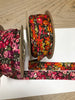 Liberty print Bias Binding - 25mm - by metre - Manuela Orange