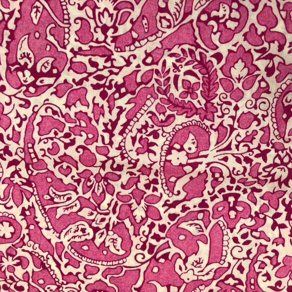 Liberty Tana Lawn - LTL03634045A- Lagos Laurel (pink)