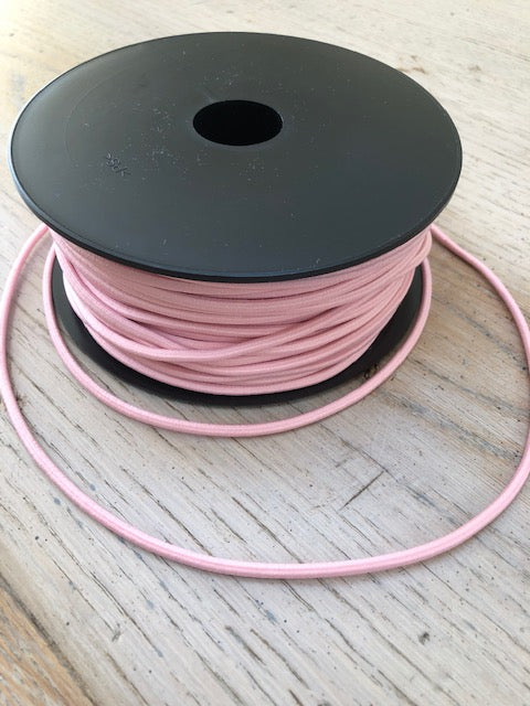 Pink Round Elastic  - 3MM