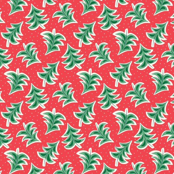 Liberty  'Merry & Bright' Dancing Trees 04775928A