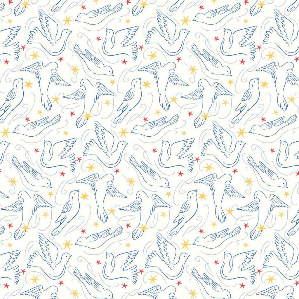 Liberty  'Merry & Bright' Dove Star 04775931A