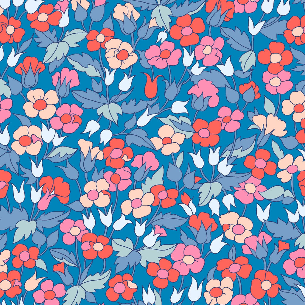 Liberty 'Carnaby'  - Piccadilly Poppy 941A