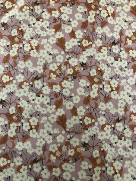 Liberty Organic Tana Lawn® - LOTL01570004A- Mitsi (brown)