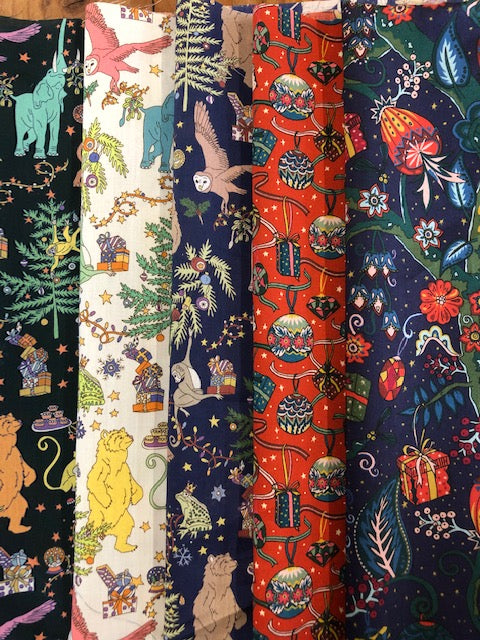 Liberty Tana Lawn - 'Christmas' Pack No. 1- 5 piece