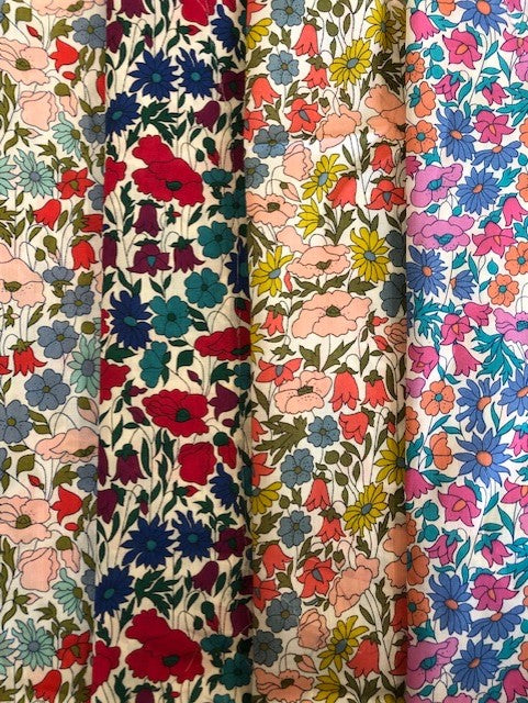 Liberty Tana Lawn - 'Poppy & Daisy' 4 piece pack - New
