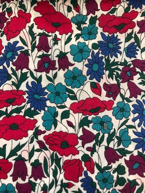 Liberty Tana Lawn - LTL03634095N - Poppy and Daisy