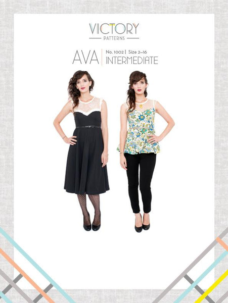 Victory Patterns - Ava Dress and Blouse