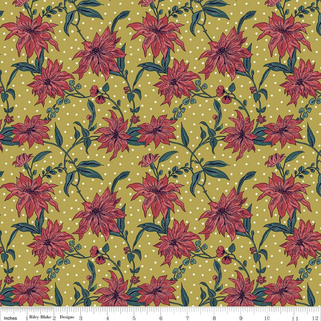 Liberty - 'Season's Greetings' Collection - Poinsettia Y