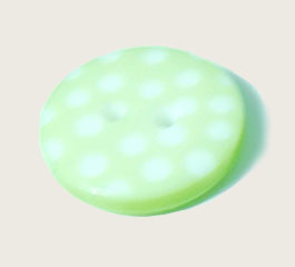 Pale Green Polka Dot Button
