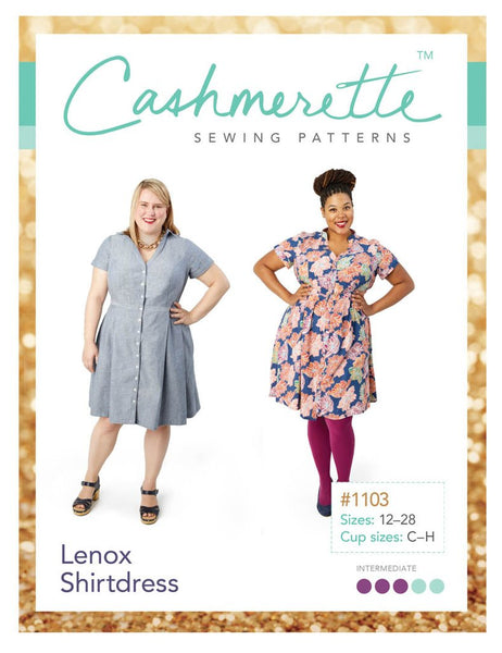 Cashmerette Lenox Dress - 1103 - NEW - UK Size 16-32