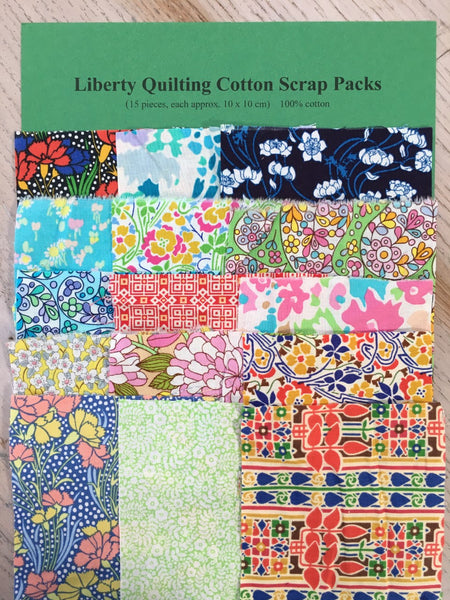 Liberty Quilting Cotton - Scrap Pack 15 piece